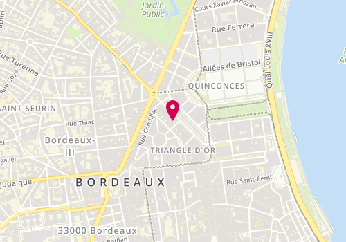 Plan de Rainbow Bordeaux, 30 Allée de Tourny, 33000 Bordeaux