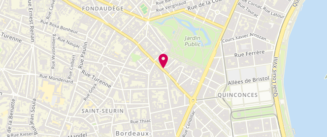 Plan de Acanthe, 63 Rue Fondaudège, 33000 Bordeaux