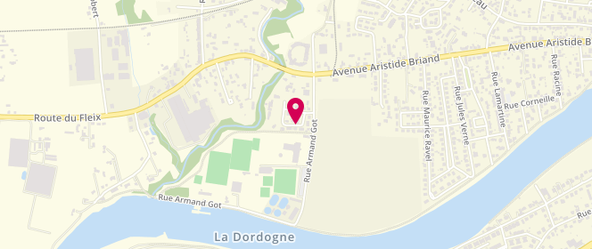 Plan de Dordogne Sport, 10 Rue Georges Brassens, 24100 Bergerac