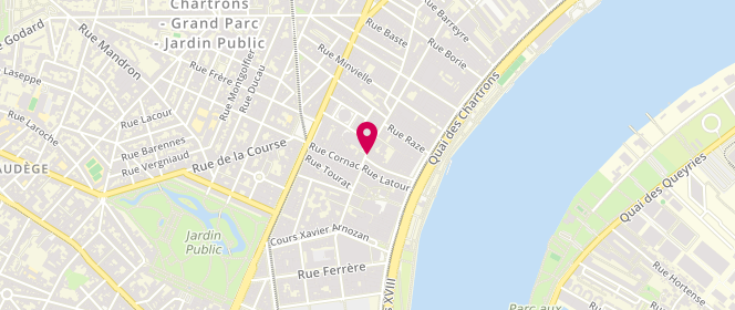 Plan de Presqu'Ile & Continents, 52 Rue Notre Dame, 33300 Bordeaux