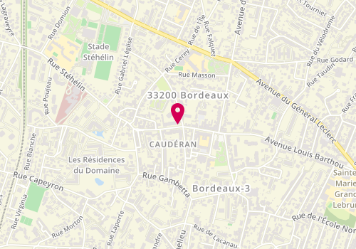 Plan de Quintessence, 195 avenue Louis Barthou, 33200 Bordeaux