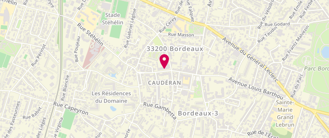 Plan de Comptoir Maille, 203 avenue Louis Barthou, 33200 Bordeaux