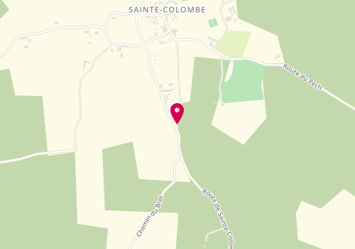 Plan de Societe des Etablissements Puyjarinet, Sainte Colombe
Rue des Deportes, 24150 Lalinde