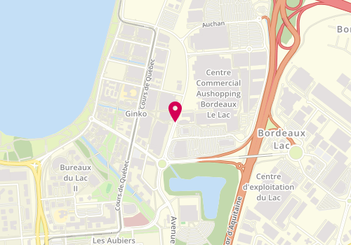 Plan de Undiz, Centre Commercial le Lac, 33000 Bordeaux