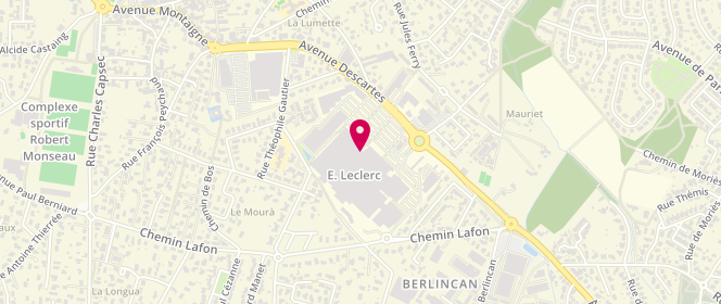 Plan de Darjeeling, Centre Commercial E.leclerc Bordeaux Ouest
avenue Descartes, 33160 Saint-Médard-en-Jalles