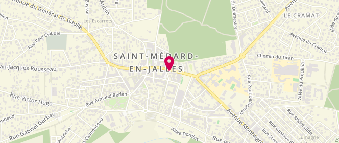 Plan de Elle & Mode, 49 avenue Montesquieu, 33160 Saint-Médard-en-Jalles
