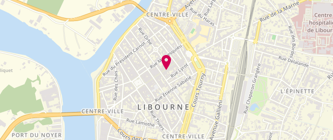 Plan de Paillettes, 50 Rue Gambetta, 33500 Libourne