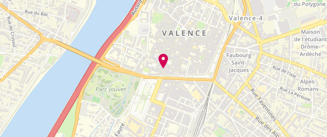 Plan de La Fée Maraboutée, 8 Rue Saunière, 26000 Valence