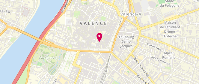 Plan de L'Appart, Via Renata 9 Rue General Farre, 26000 Valence