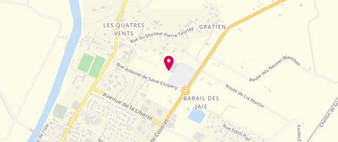 Plan de G.style, 11 Rue Antoine de Saint-Exupéry, 33910 Saint-Denis-de-Pile
