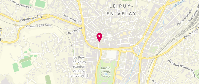 Plan de Jott, 19 Rue Saint-Gilles, 43000 Le Puy-en-Velay