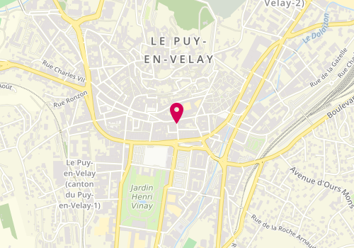Plan de New Vetick, 3 Rue Crozatier, 43000 Le Puy-en-Velay