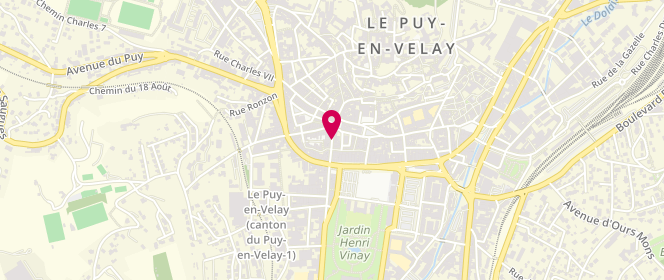 Plan de Ostinato, 11 Rue Saint-Gilles, 43000 Le Puy-en-Velay