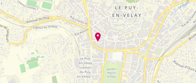 Plan de C'Est L, 29 Rue Saint-Jacques, 43000 Le Puy-en-Velay