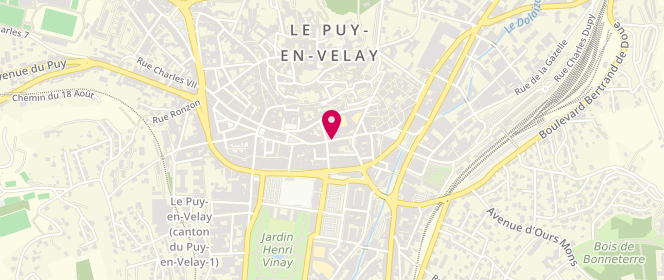 Plan de Brigit'R, 62 Rue Chaussade, 43000 Le Puy-en-Velay