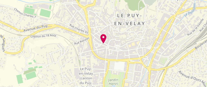 Plan de Devred 1902, 21 Rue Pannessac 17 - 19, 43000 Le Puy-en-Velay