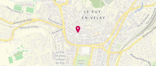 Plan de Histoire de Nana, 8 Rue Chènebouterie, 43000 Le Puy-en-Velay