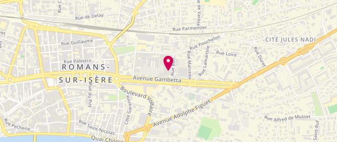 Plan de Zadig & Voltaire, Marques Avenue
60 avenue Gambetta, 26100 Romans-sur-Isère
