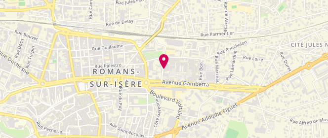 Plan de Maje, 60 avenue Gambetta, 26100 Romans-sur-Isère