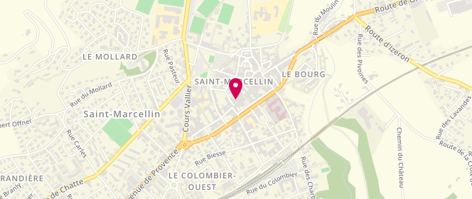 Plan de Boutique Khéops, 40 Grande Rue, 38160 Saint-Marcellin