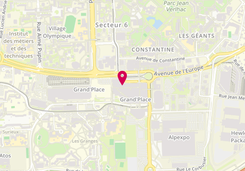 Plan de Pimkie Ppp69, 55 Grand Place, 38100 Grenoble