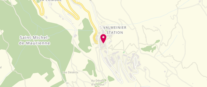 Plan de Jackie Sport Twinner, Immeuble "Le Chalet", 73450 Valmeinier