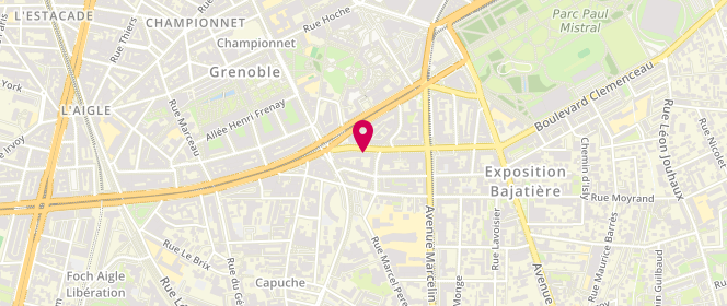 Plan de Boutique Mayotte, 37 avenue Albert 1er de Belgique, 38000 Grenoble