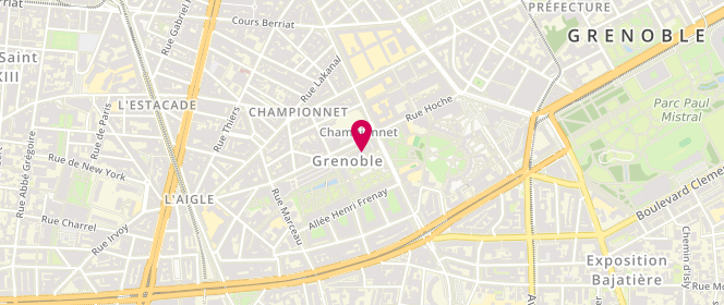 Plan de 1083 et Modetic, 48 Boulevard Gambetta, 38000 Grenoble