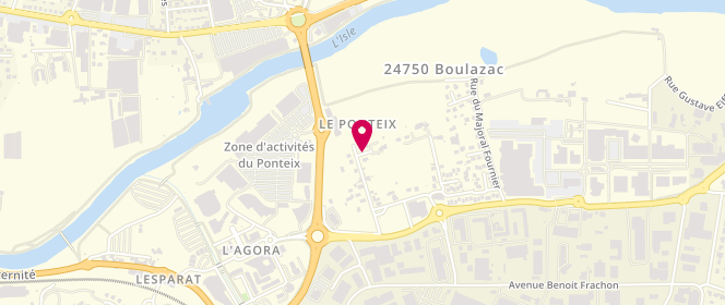 Plan de Blue Box, parc d'Activité du Ponteix
Zone Artisanale du Ponteix Lotissement N.2, 24750 Boulazac-Isle-Manoire