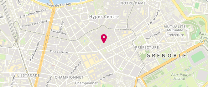 Plan de Yaya Store, 18 Rue de Sault, 38000 Grenoble