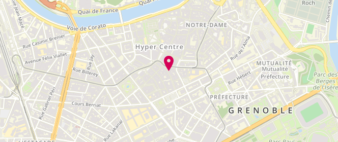 Plan de Geox, 7 Rue Saint-Jacques, 38000 Grenoble
