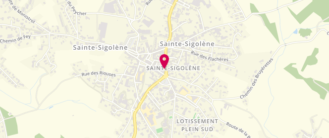 Plan de Cotonelle, 5 Rue Notre Dame des Anges, 43600 Sainte-Sigolène