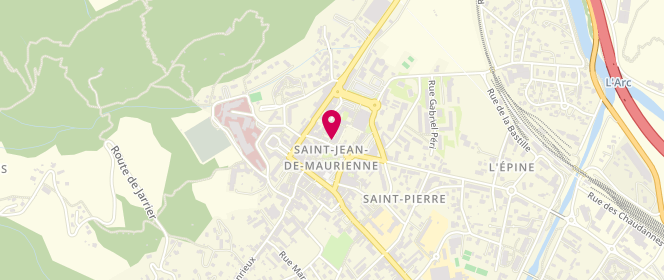 Plan de 1.2.3 Soleil, 33 Rue Brun Rollet, 73300 Saint-Jean-de-Maurienne
