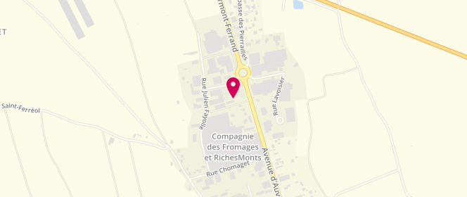 Plan de Pimkie, 121 avenue d'Auvergne, 43100 Brioude