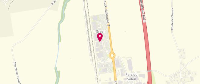 Plan de Cache Cache, Green 7, 38150 Salaise-sur-Sanne