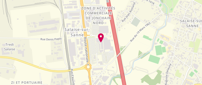 Plan de Calzedonia, Centre Commercial Carrefour
165 N7, 38150 Salaise-sur-Sanne