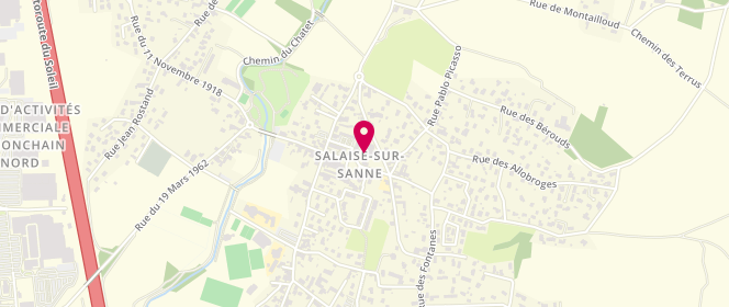 Plan de Armand Thiery SAS, parc Commercial Green Center
Vallee du Rhone, 38150 Salaise-sur-Sanne