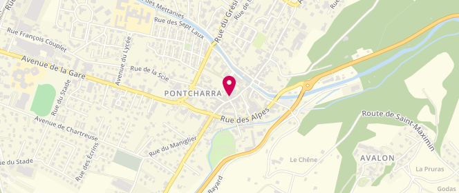 Plan de Pause Mode, 102 Rue Laurent Gayet, 38530 Pontcharra