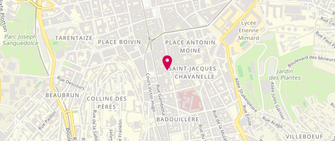 Plan de Manon Estelle, 8 Rue Léon Nautin, 42000 Saint-Étienne