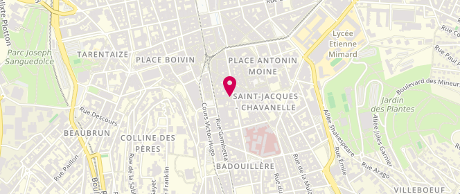 Plan de Mod'l, 11 Rue Leon Nautin, 42000 Saint-Étienne