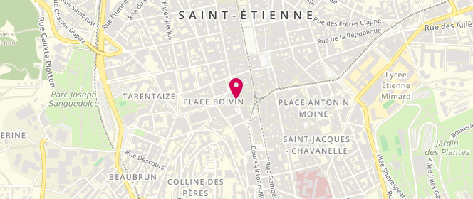 Plan de Yann, 35 Rue de la Résistance, 42000 Saint-Étienne