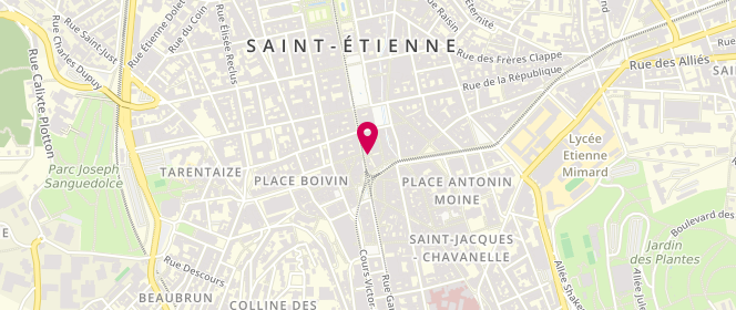 Plan de Undiz, 15 Rue Général Foy, 42000 Saint-Étienne