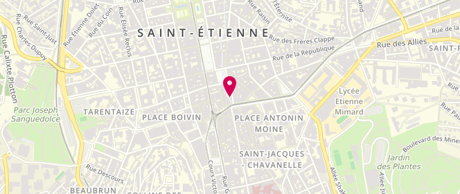 Plan de Sappe' 2 Frappe, 8 Rue Grand Moulin, 42000 Saint-Étienne