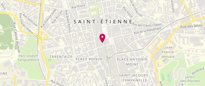 Plan de Pimkie, 4 Rue Général Foy, 42000 Saint-Étienne