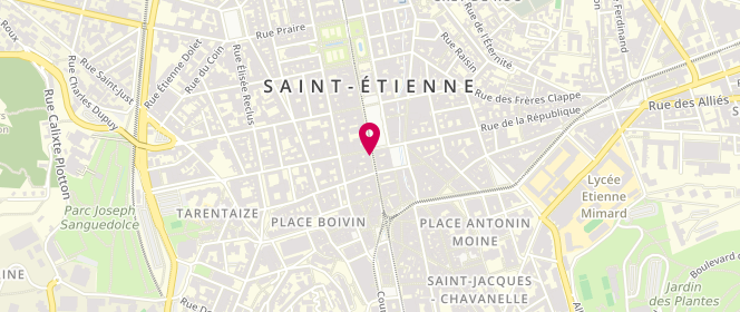 Plan de Promod, 2 Rue Général Foy, 42000 Saint-Étienne