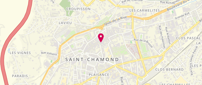 Plan de Bréal, 67 Rue de la République, 42400 Saint-Chamond