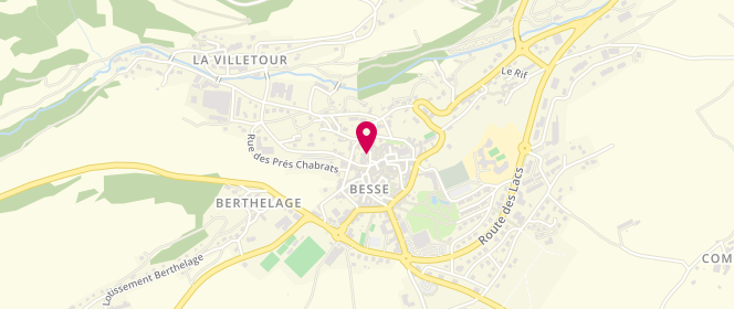 Plan de La Malice, 14 place Dr Alfred Pipet, 63610 Besse-et-Saint-Anastaise