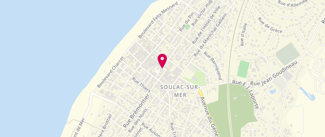 Plan de Rive d'Estuaire Living Angel, 85 Rue de la Plage, 33780 Soulac-sur-Mer