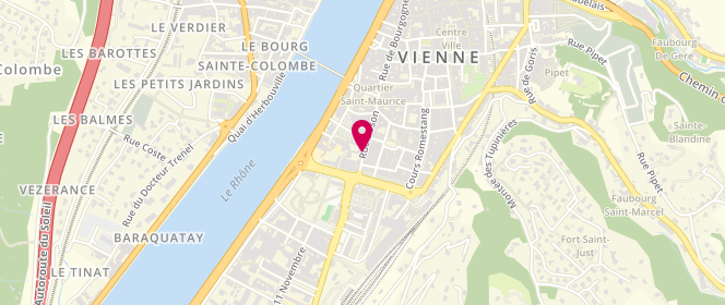 Plan de Boutique Lanza, 42 Rue Boson, 38200 Vienne