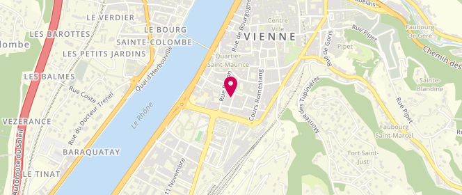Plan de Zeeman Vienne Rue Allmer, 12 Rue Allmer, 38200 Vienne